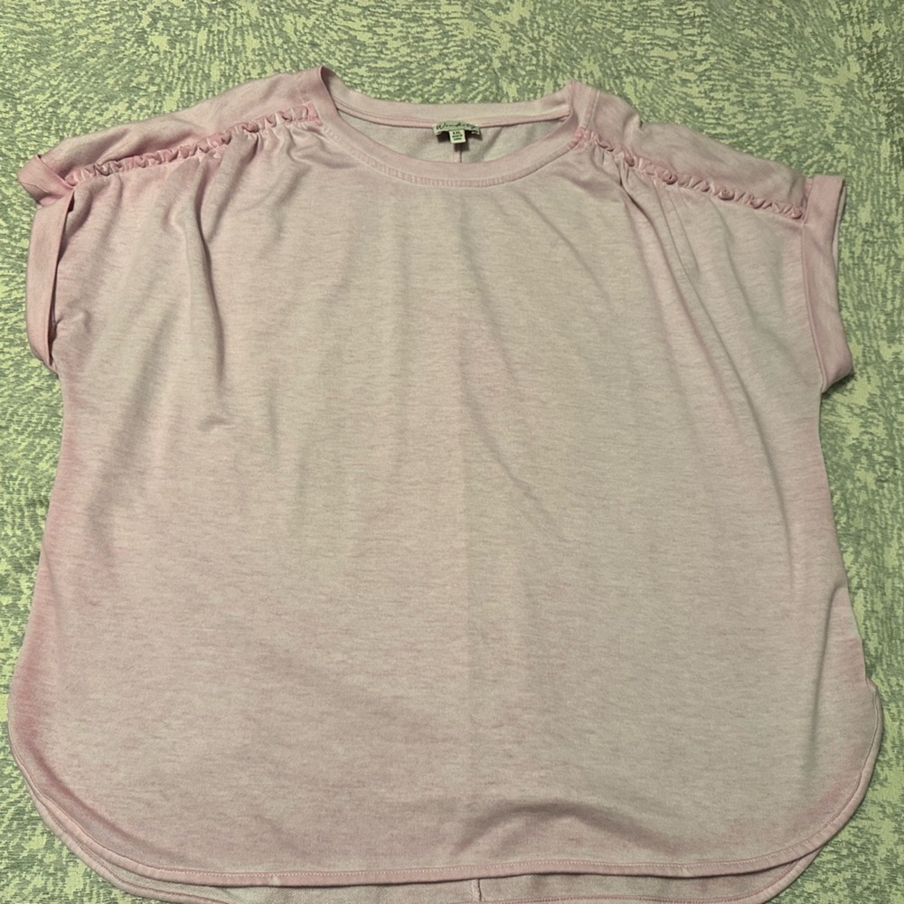Wonderly Light Pink Women's Top
